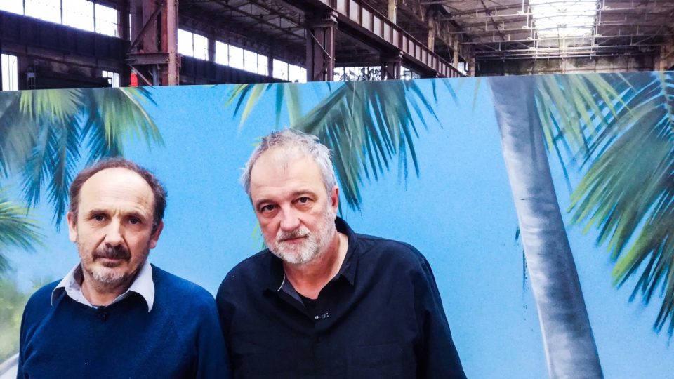 Yannick Kergoat et Denis robert